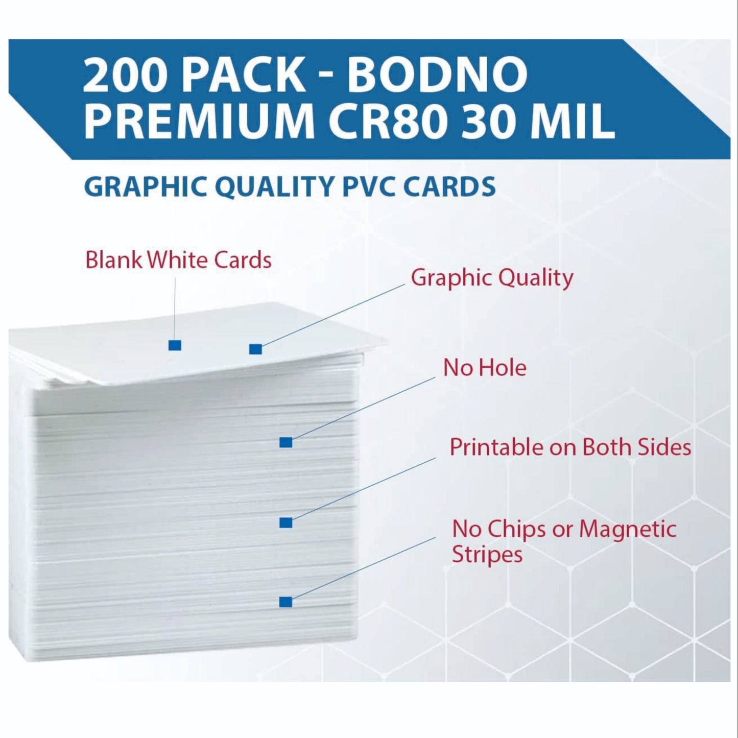 Specialist ID CARD offers premium blank PVC cards for ID badge printers, compatible with most photo ID badge printers.