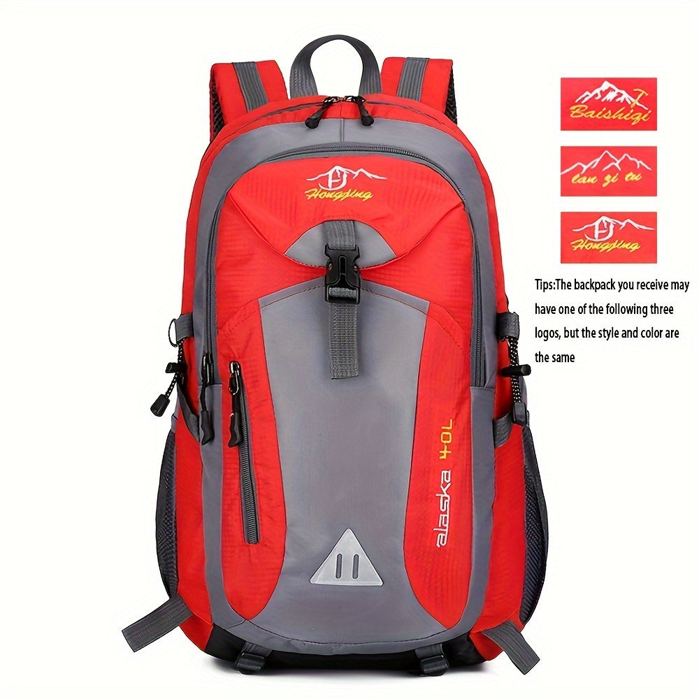 Professional unisex camping bags with water bottle straps and lightweight design.