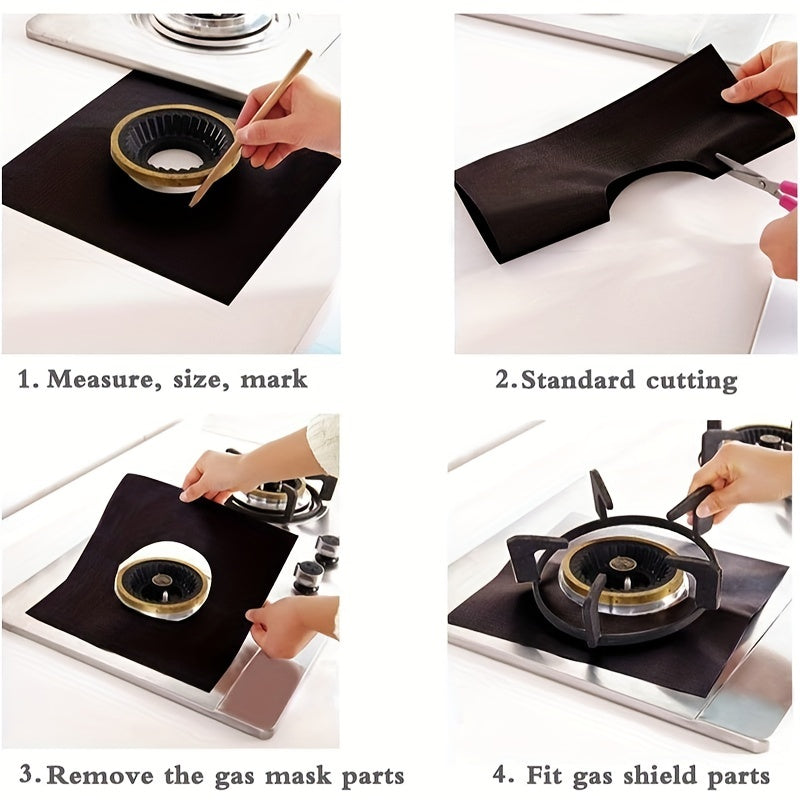 Teflon Gas Stove Surface Protection Cleaning Mat