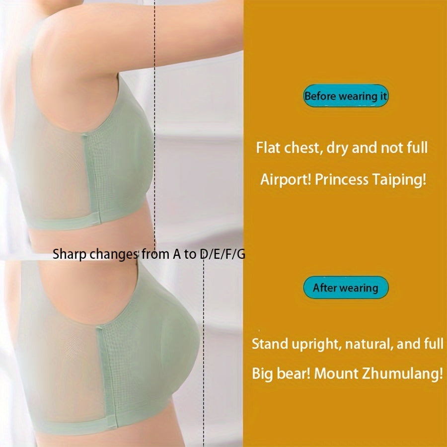 Soft and sticky chest pads for thickened underwear.