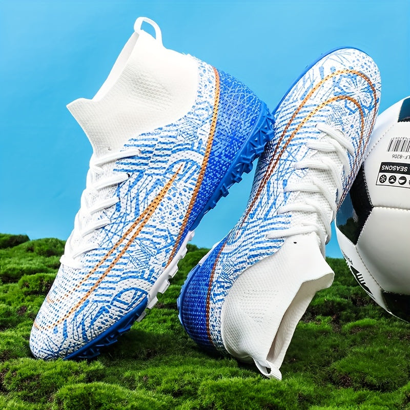 Professional men's soccer cleats for training on turf or indoor surfaces.