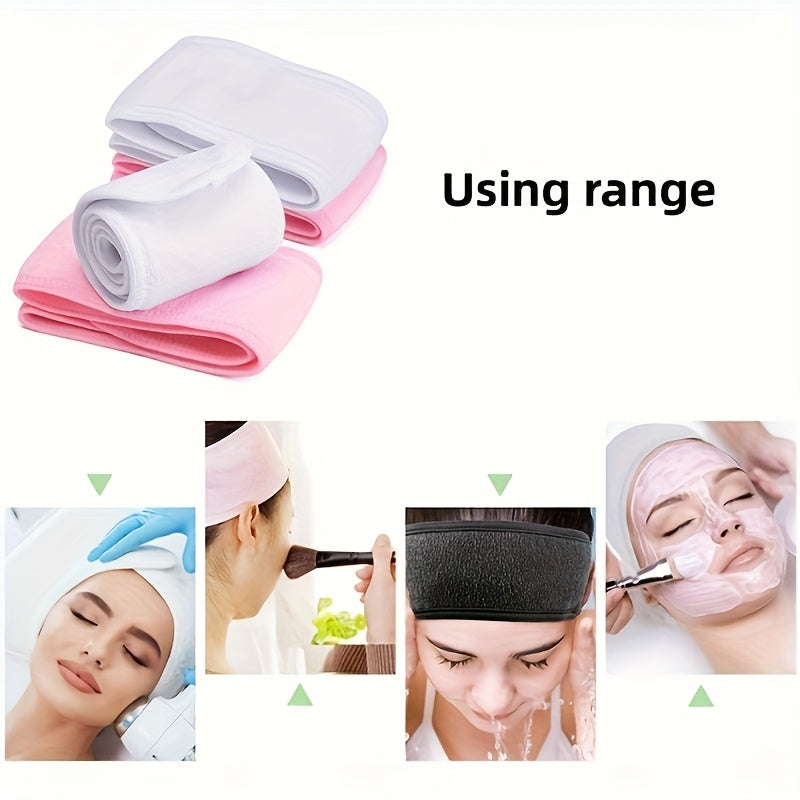 Adjustable headscarf for women, perfect for various activities like washing face, bathing, yoga, sports, and running.