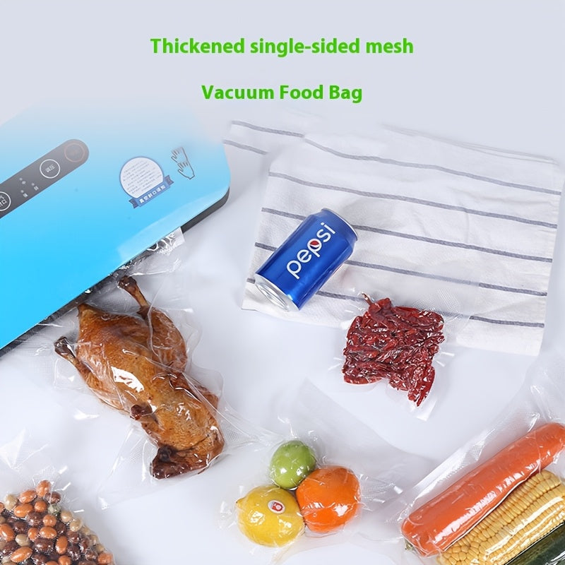 "Patterned Food Packaging uchun Vacuum Sealing Bags, Vacuum Sealing uchun Plastik Sealing Bags, Sealing Machine, Compression Bags, Uyda Fresh-keeping Bags"