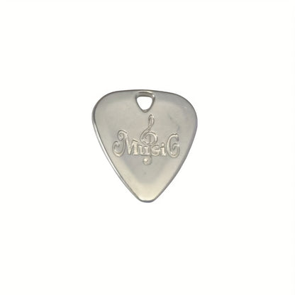 SOLO 3-Pack Guitar Picks Set, Stainless Steel Zinc Alloy with Metal Shapnel, Rust-Free Bronze, for Electric Guitar.