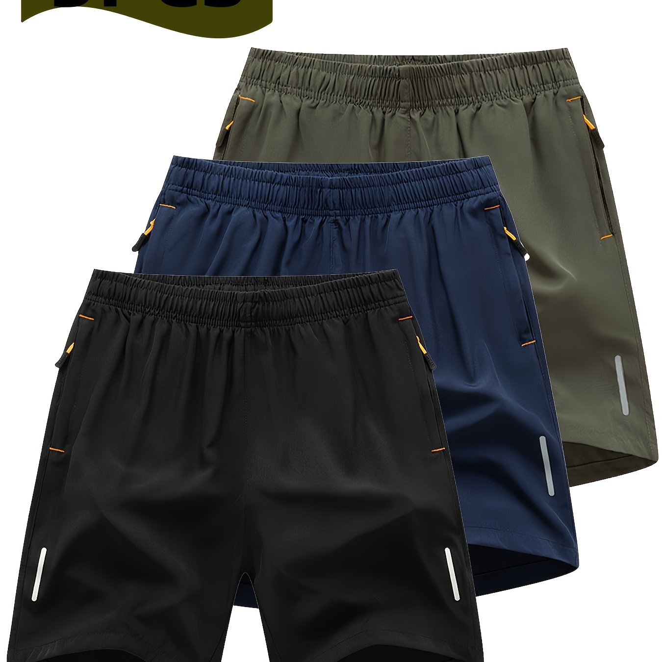 Men's casual sports shorts set