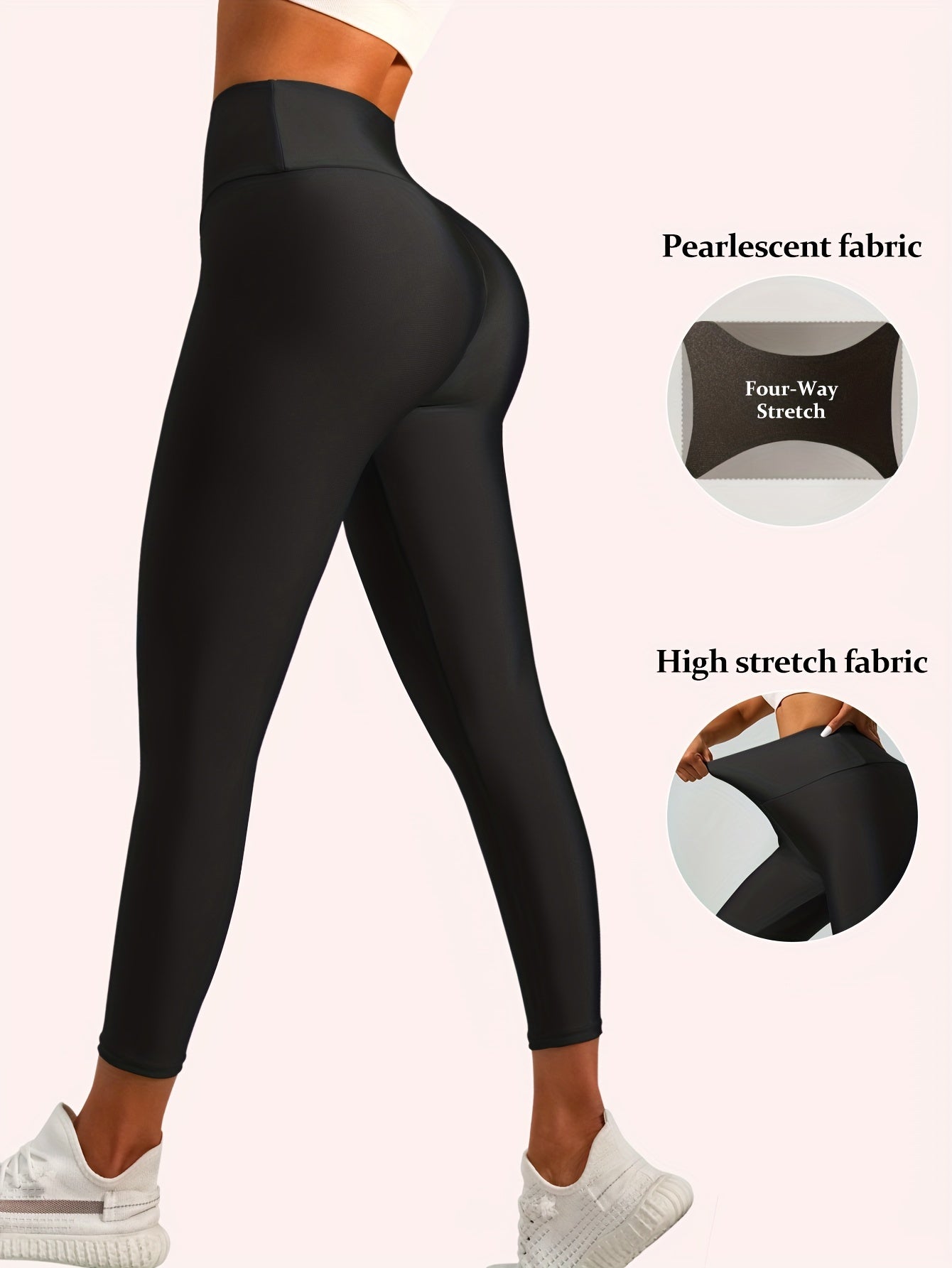 High waist shaping leggings for women that are comfortable, breathable, and provide tummy control and butt lifting.