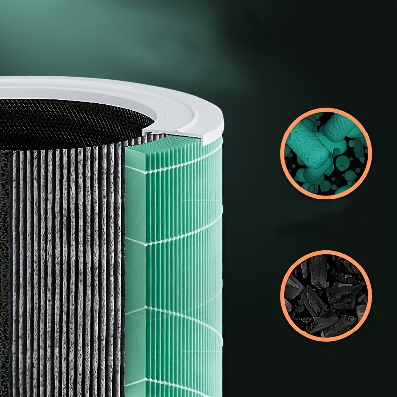 Air Purifier Replacement Filter Screen: 18cm x 11.5cm, Plastic Material