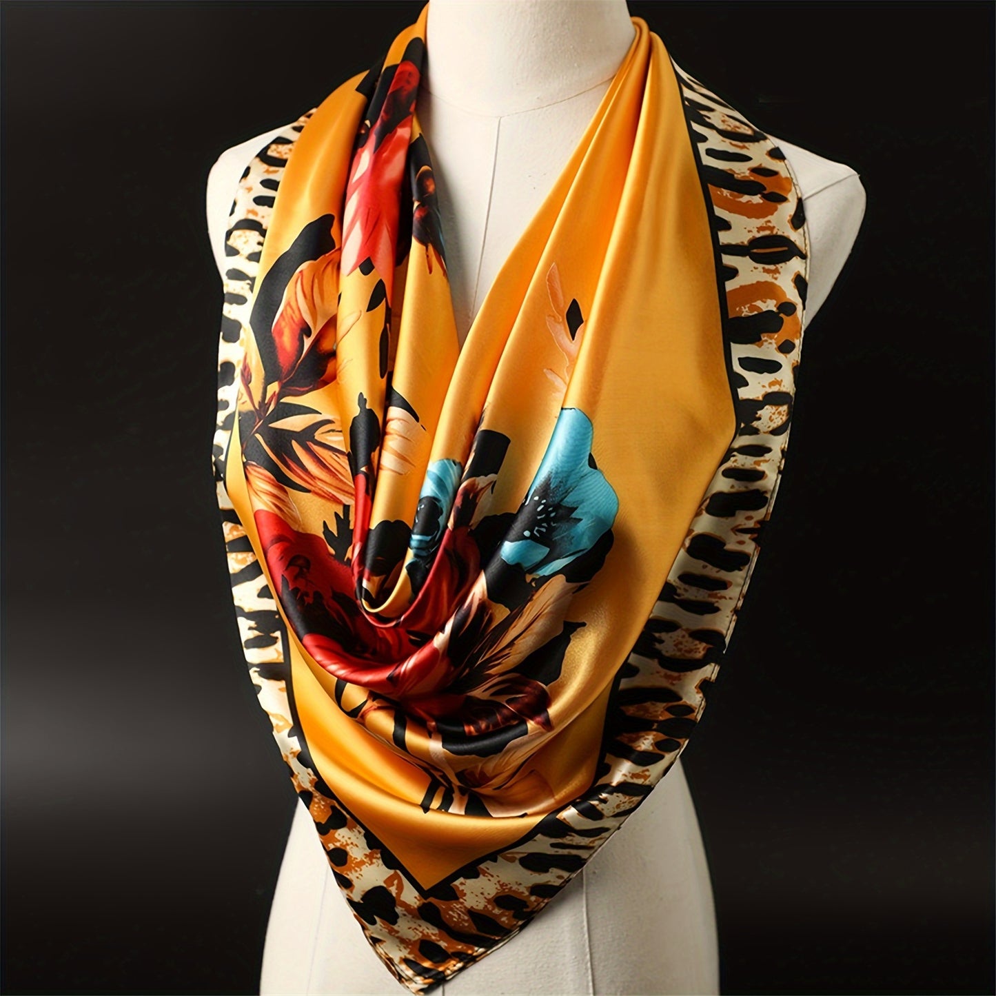 One 35.43 inch headscarf suitable for all seasons and occasions, including outdoor travel and sun protection.