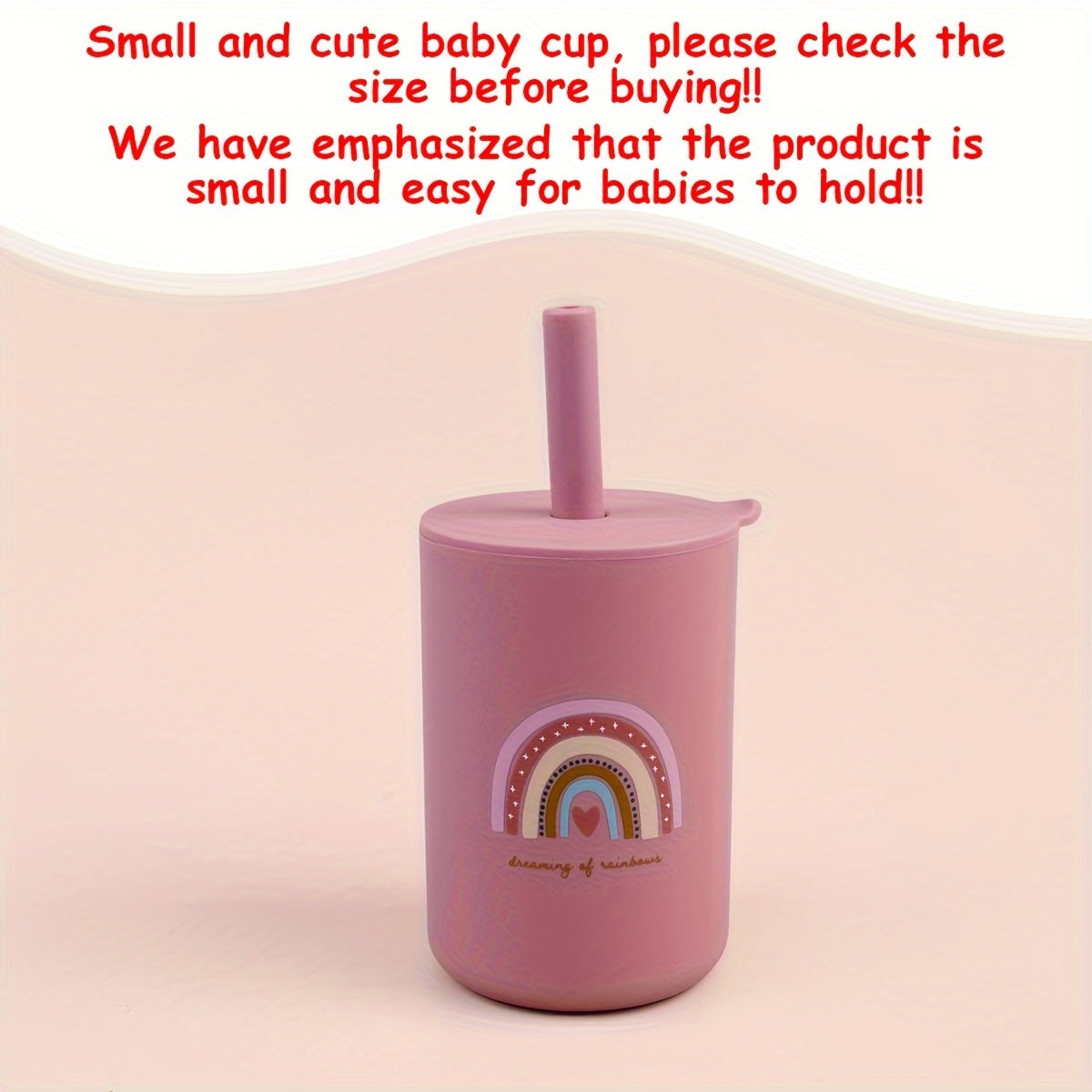 Customize your sippy cup with TYRY.HU! Made of silicone, BPA-free, and unbreakable, this easy grip cup is perfect for camping and outdoor adventures. Ideal for milk, coffee, and water. Makes a great gift for Christmas, Halloween, or back-to-school.