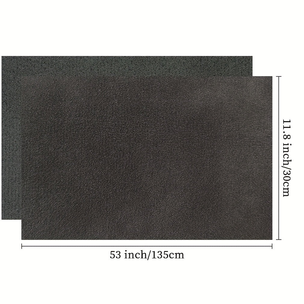 1 piece of soft smooth synthetic suede PU faux leather fabric for DIY wallets and bags.