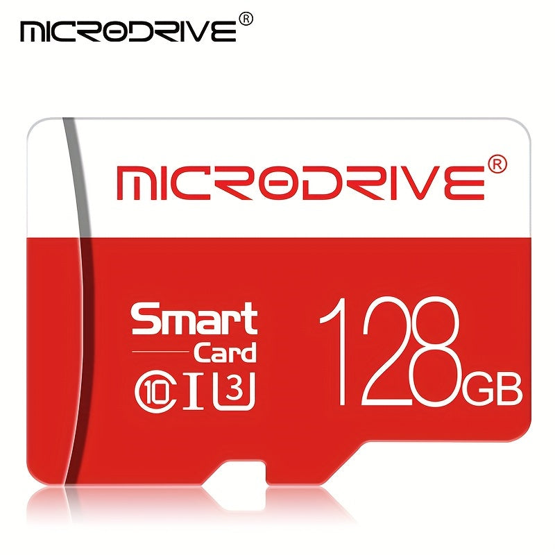 MICRODRIVE TF SD Memory Card - High-Speed Class 10 U3 UHS-I, 4K HD Compatible, Sizes: 4G-256GB, MICRODRIVE