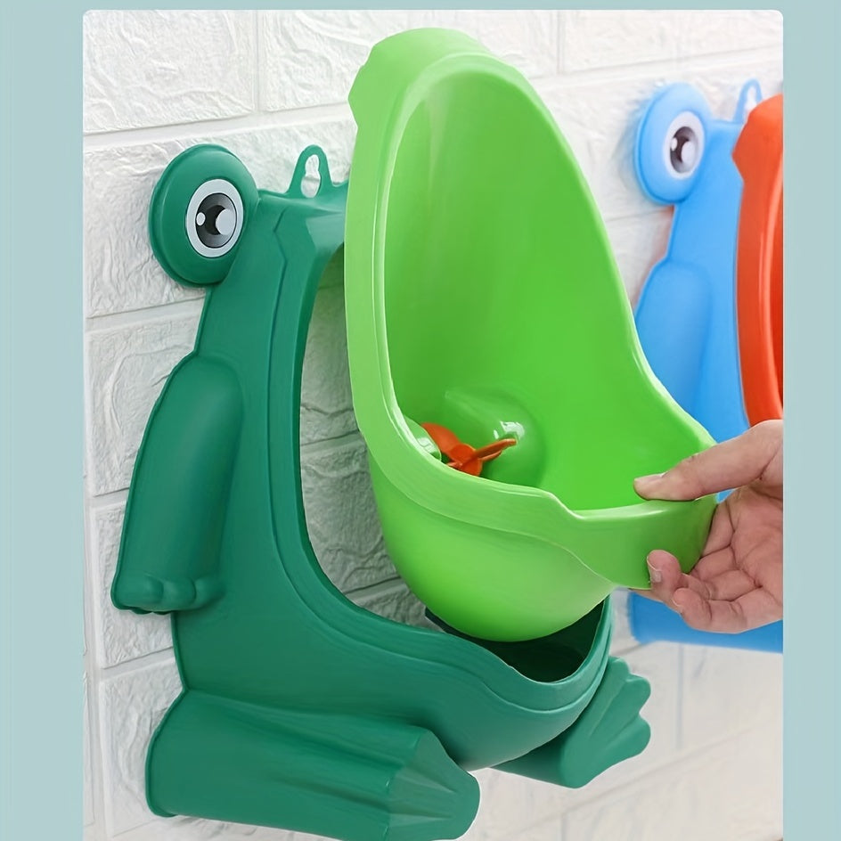 Gift Idea for Christmas, Halloween, and Thanksgiving: Wall-mounted Urinal in Frog Shape for Training Boys