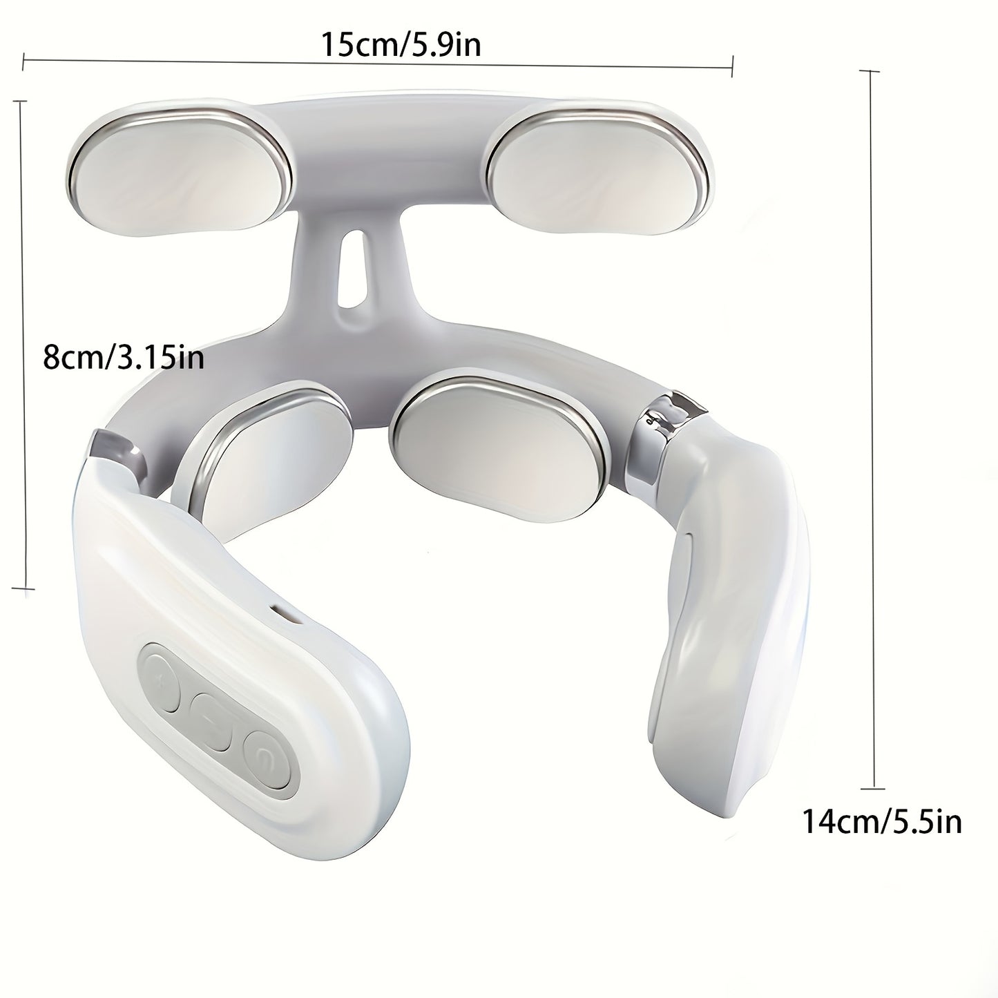 Portable intelligent neck massager for neck and shoulder massage, perfect holiday gift for family members of all ages.