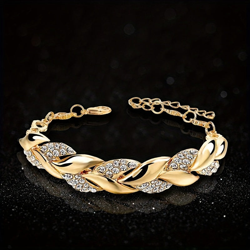 Stylish bracelet with European and American flair, unique design, perfect for fashion or gifting.