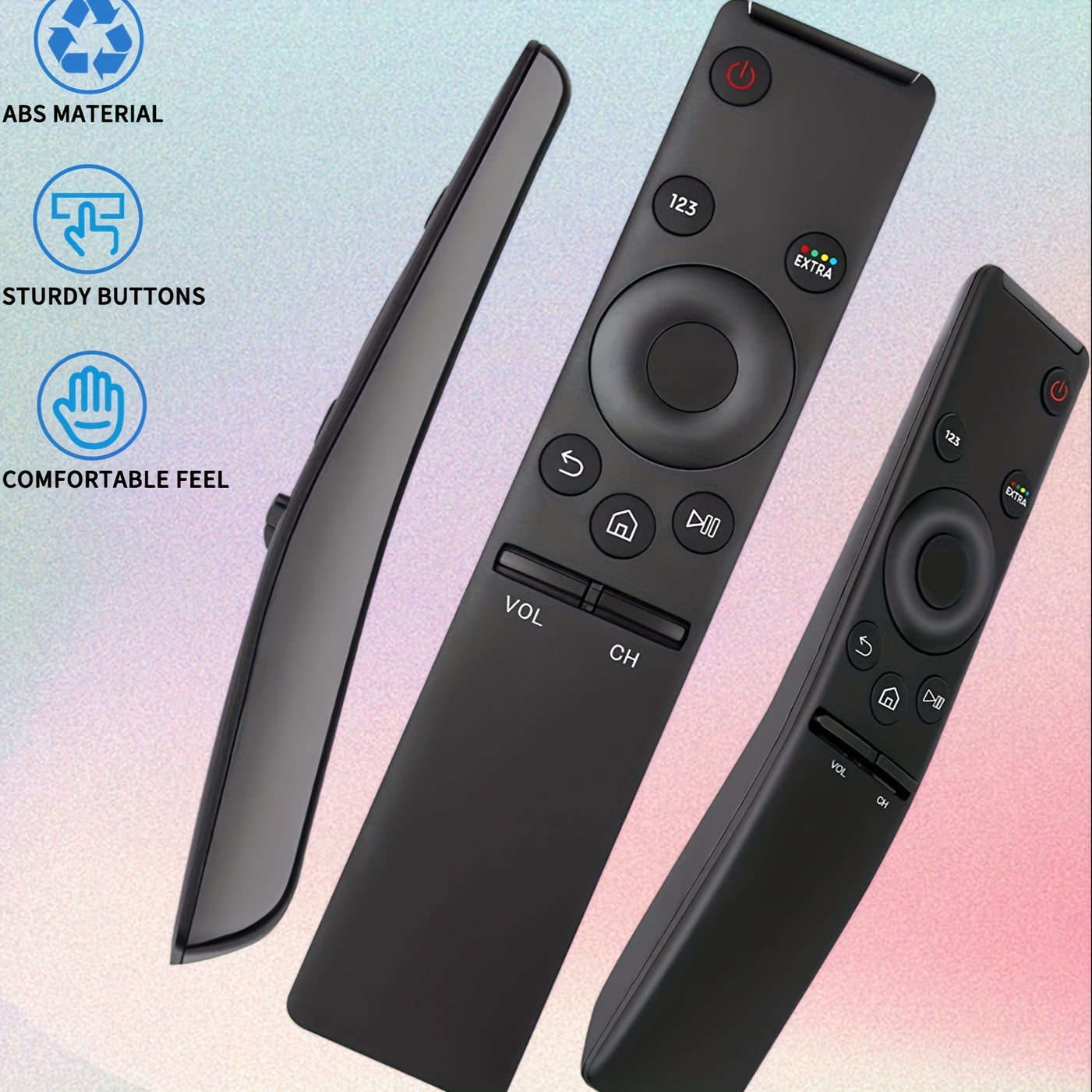 Samsung Universal Remote Control for all types of Samsung TVs, both old and new models.