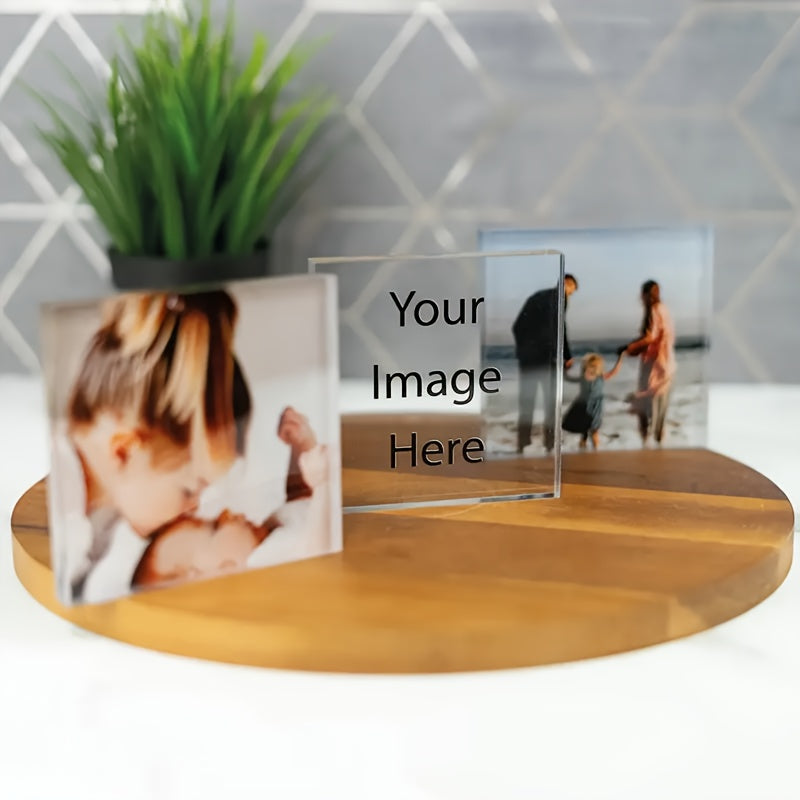 Customized Full Screen Acrylic Photo Frame with Glossy Finish - Perfect Keepsake for Cherished Memories and Special Moments