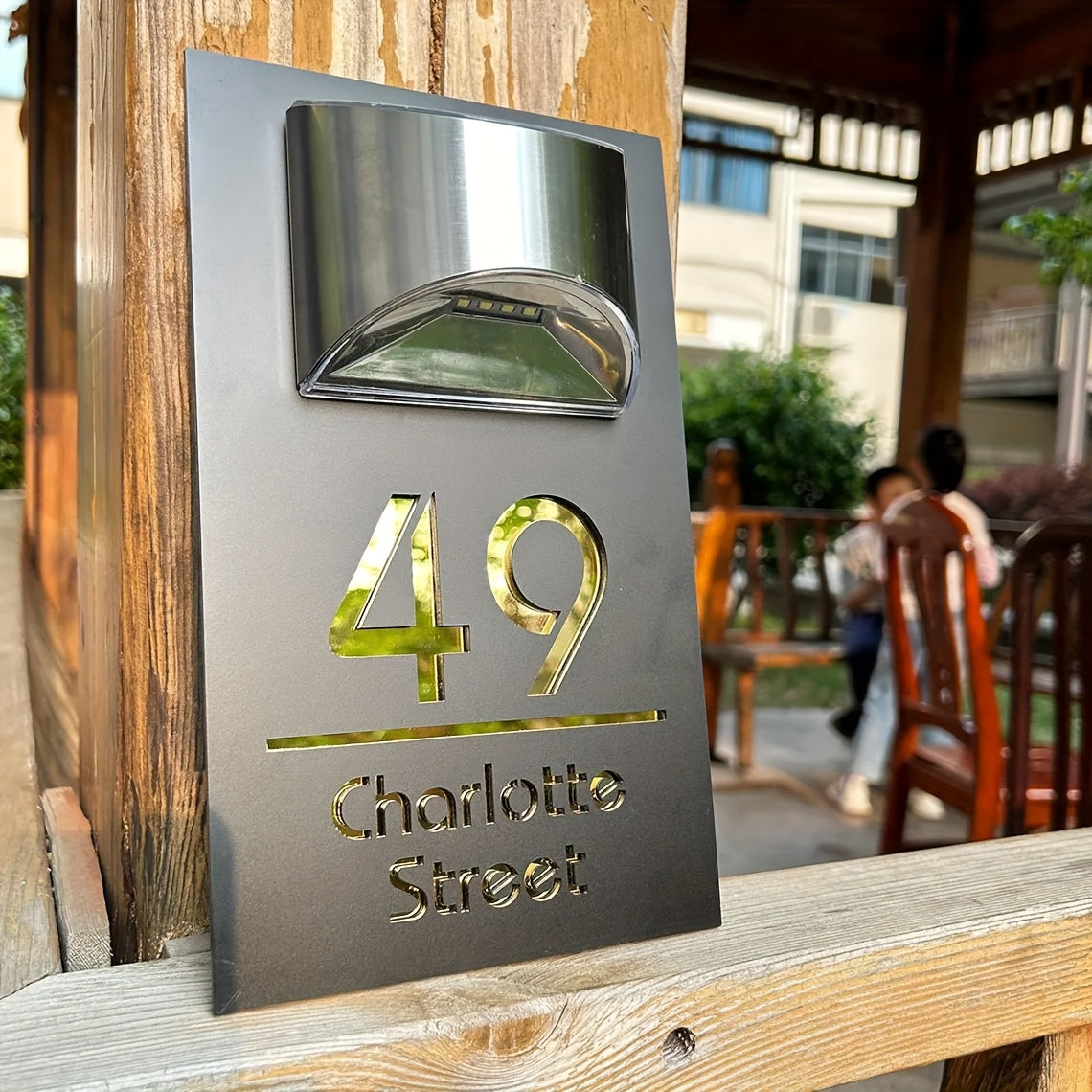 Personalized 3D Acrylic Address Sign