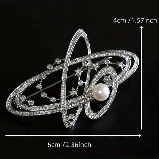 High-quality brooch suitable for men and women, perfect for adding a touch of fashion and style to any outfit. Can be used as a pin for shirts, sweaters, cardigans, or bags. Ideal for daily wear, parties, or as a gift.