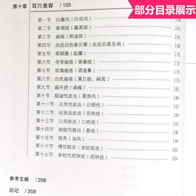 Ear acupuncture for beauty and health, therapy by five experts, Chinese edition by Wang Zheng, China Medical Science and Technology Press, 2015