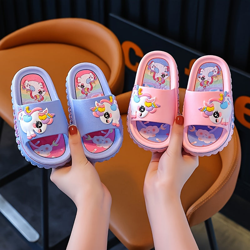 Kids' Bunny Slippers - Non-Slip, Comfy, & Versatile for Boys & Girls Year-Round