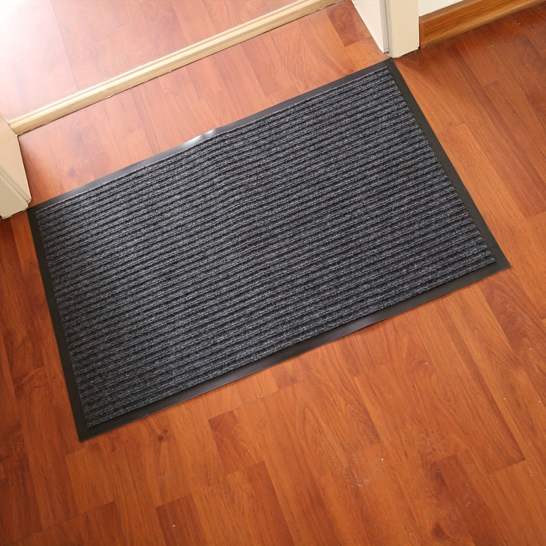 Get the 1 piece Modern Geometric Waterproof Doormat designed for high traffic areas. This indoor/outdoor entrance mat is dirt-resistant and perfect for the living room, bedroom, bathroom, kitchen, balcony, or patio. It measures 44.96x74.93cm.