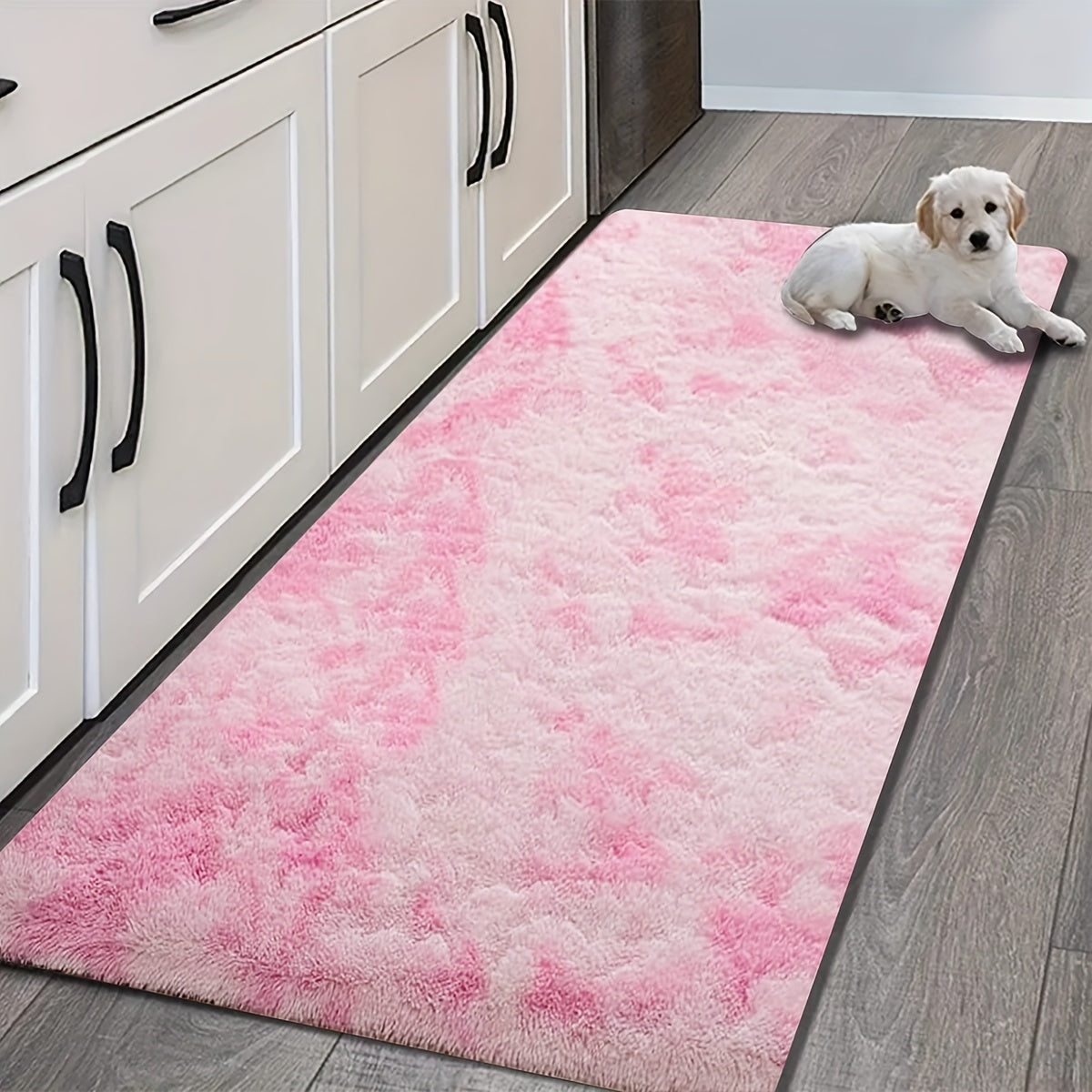 Luxurious Tie-Dye Plush Area Rug for Living Room and Bedroom, Soft Polyester Rug Available in Various Sizes: 40*60cm, 40*120cm, 80*160cm, 140*200cm, 160*230cm, 200*200cm