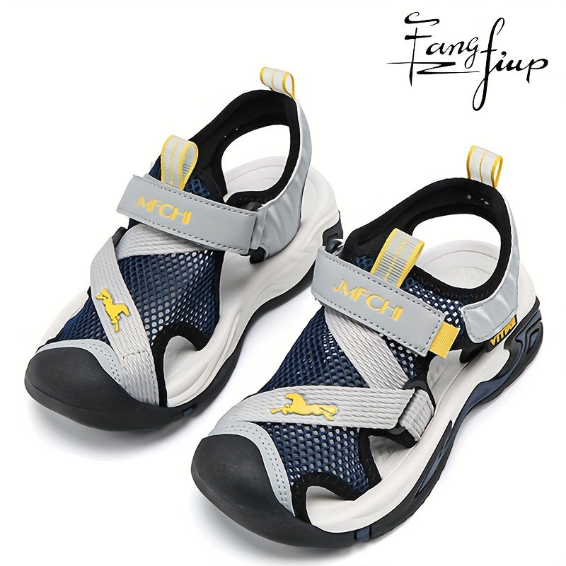 FANGFIUP Boy's Breathable Sandals for Outdoor Activities