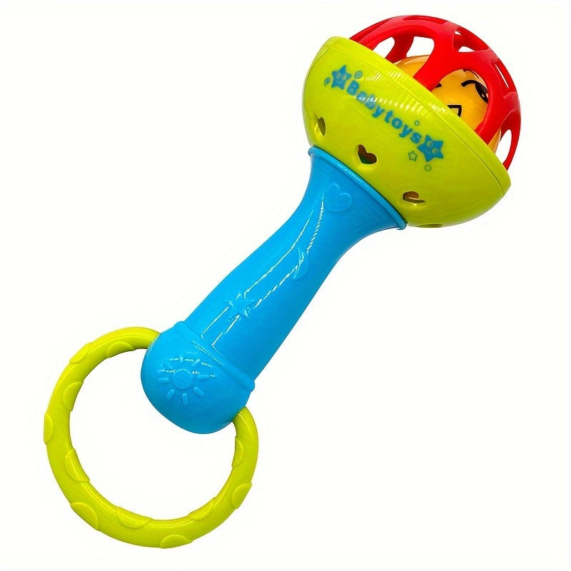 2024 Youngsters Hand Rattle Toy Set: Vibrating Rattles for Children Ages 0-3, Perfect for Grip Training and Soothing Development, Ideal Holiday Gift for Halloween and Christmas.