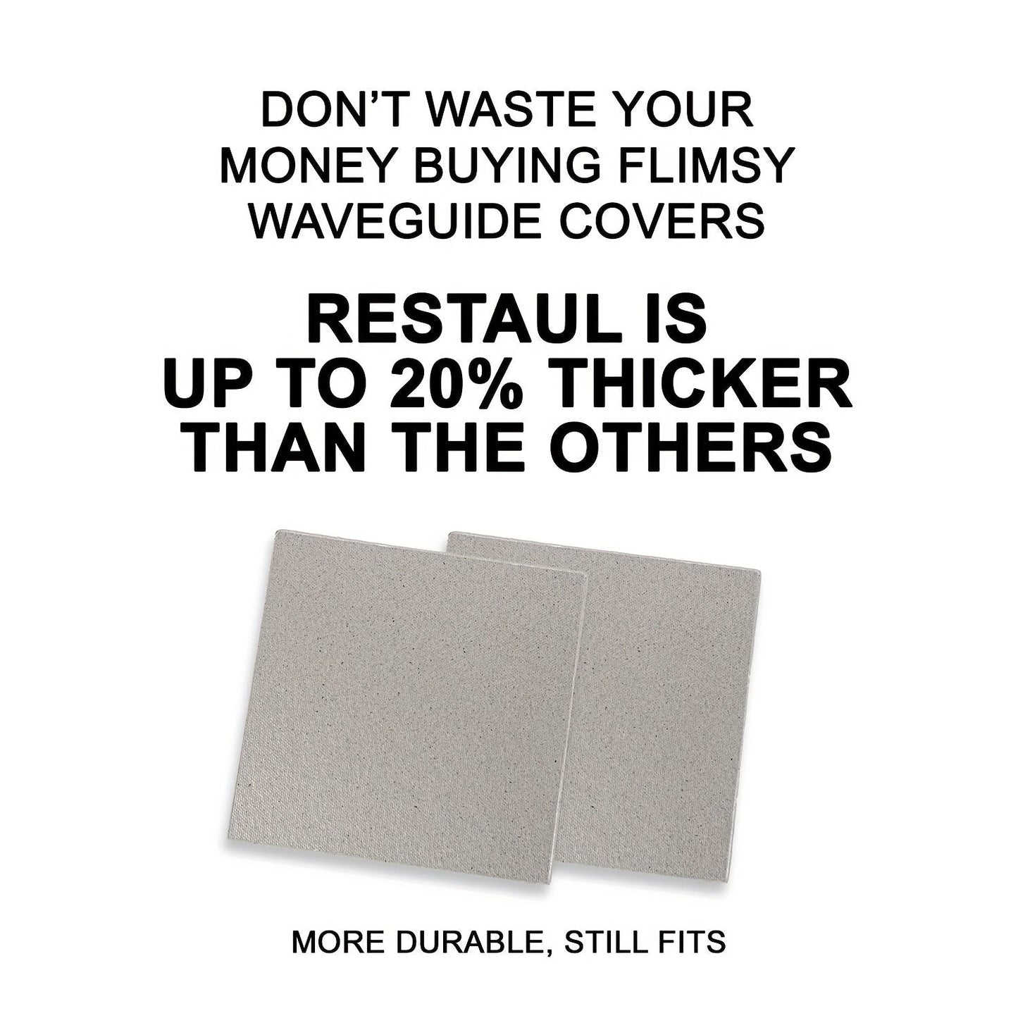 Versatile Mica Wave Guide Cover Sheets for Microwave Oven Repairs, Compatible with all Models, Simple to Customize, Long-lasting Kitchen Appliance Components