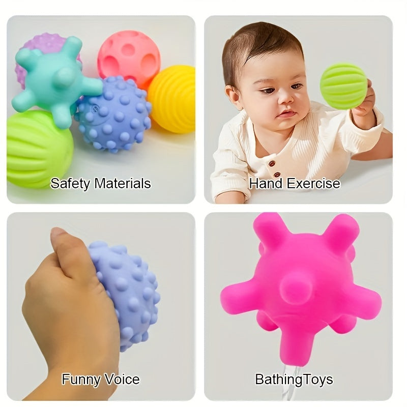 Soft rubber bath toy with Manhattan grip designed for youngsters, promoting sensory play, tactile massage, and educational grasping skills. Ideal for Christmas, Halloween, and holiday gifts, perfect for youngsters' bath time fun.