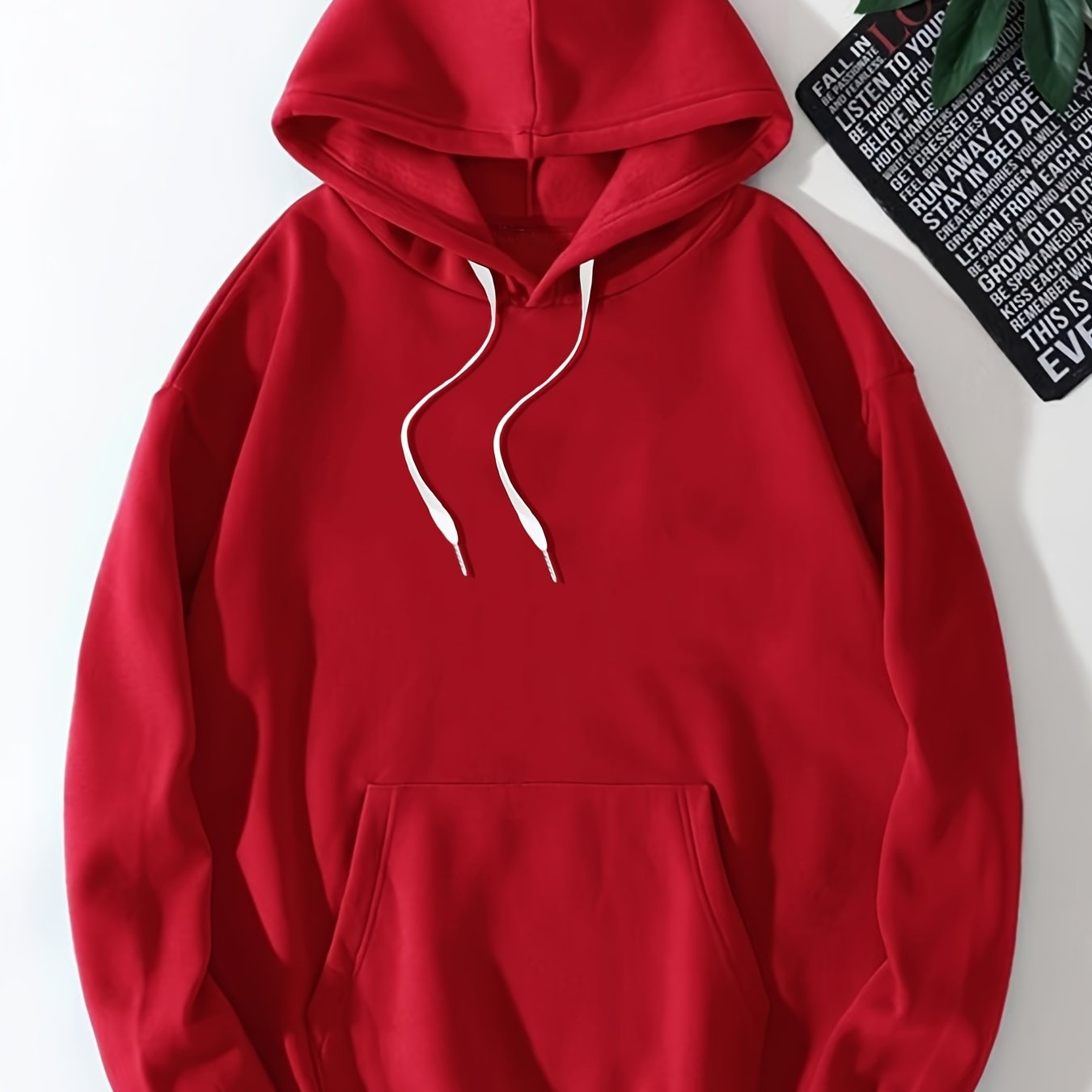 Men's Solid Color Hoodie