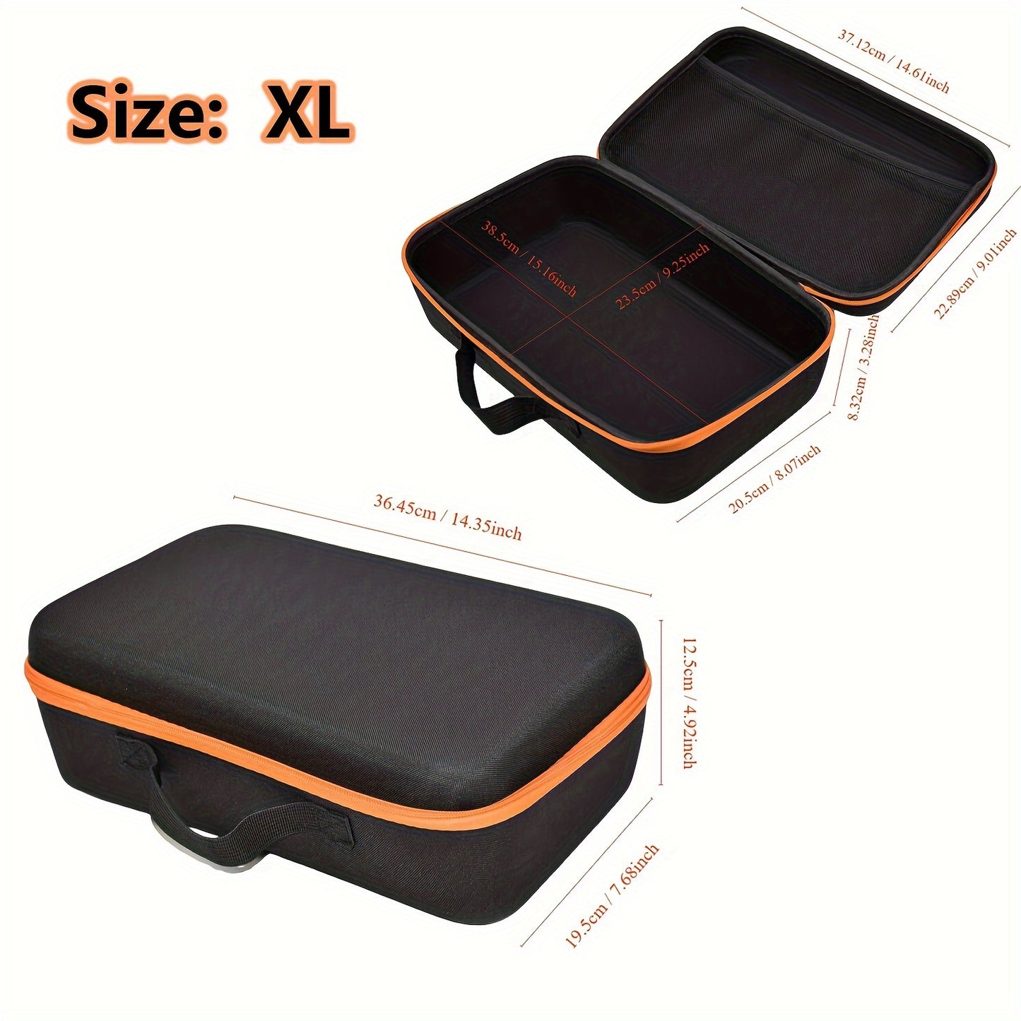 Large capacity shockproof, waterproof tool bag for electrician hardware, made from Oxford cloth.