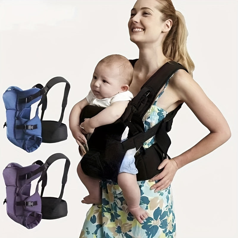 Ergonomic Youngsters Wrap Carrier for Front and Back Carrying with Multi-functional Straps