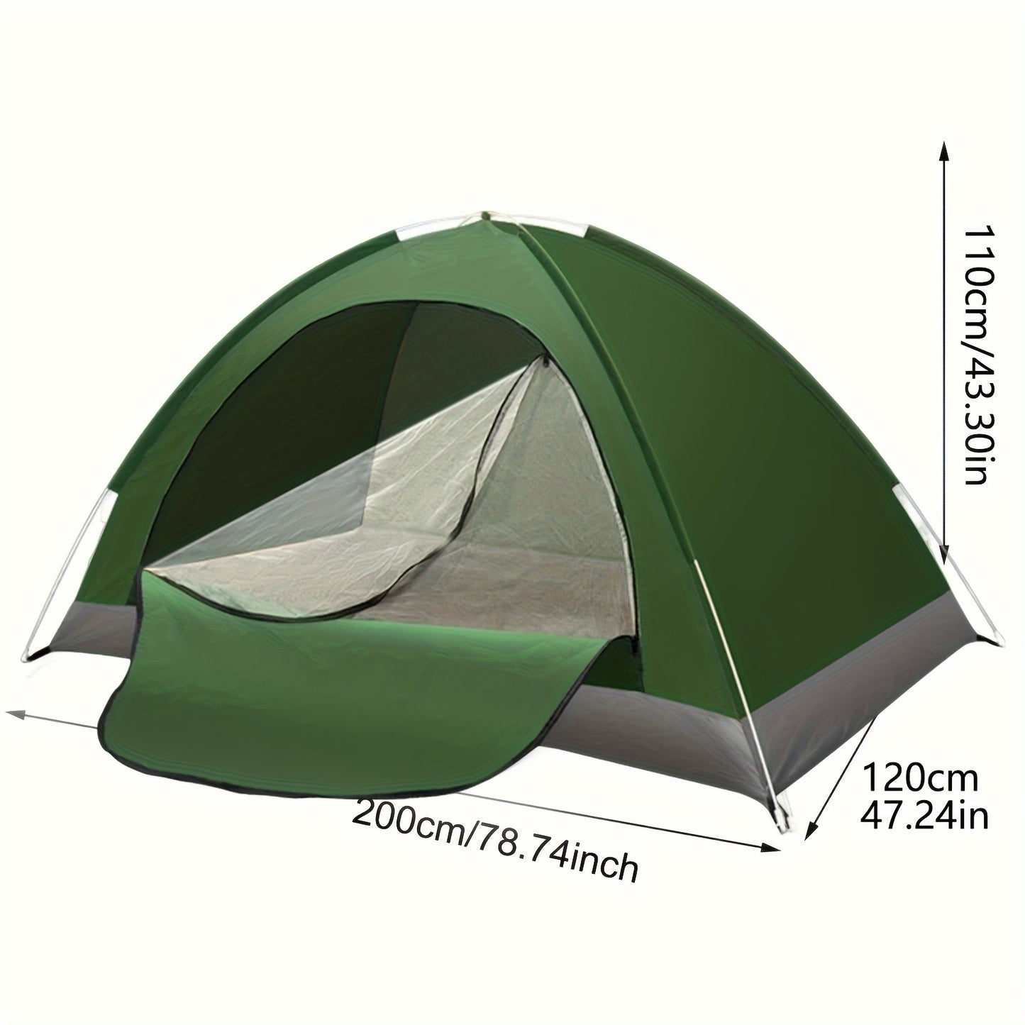 Portable waterproof camping tent perfect for hiking and backpacking.