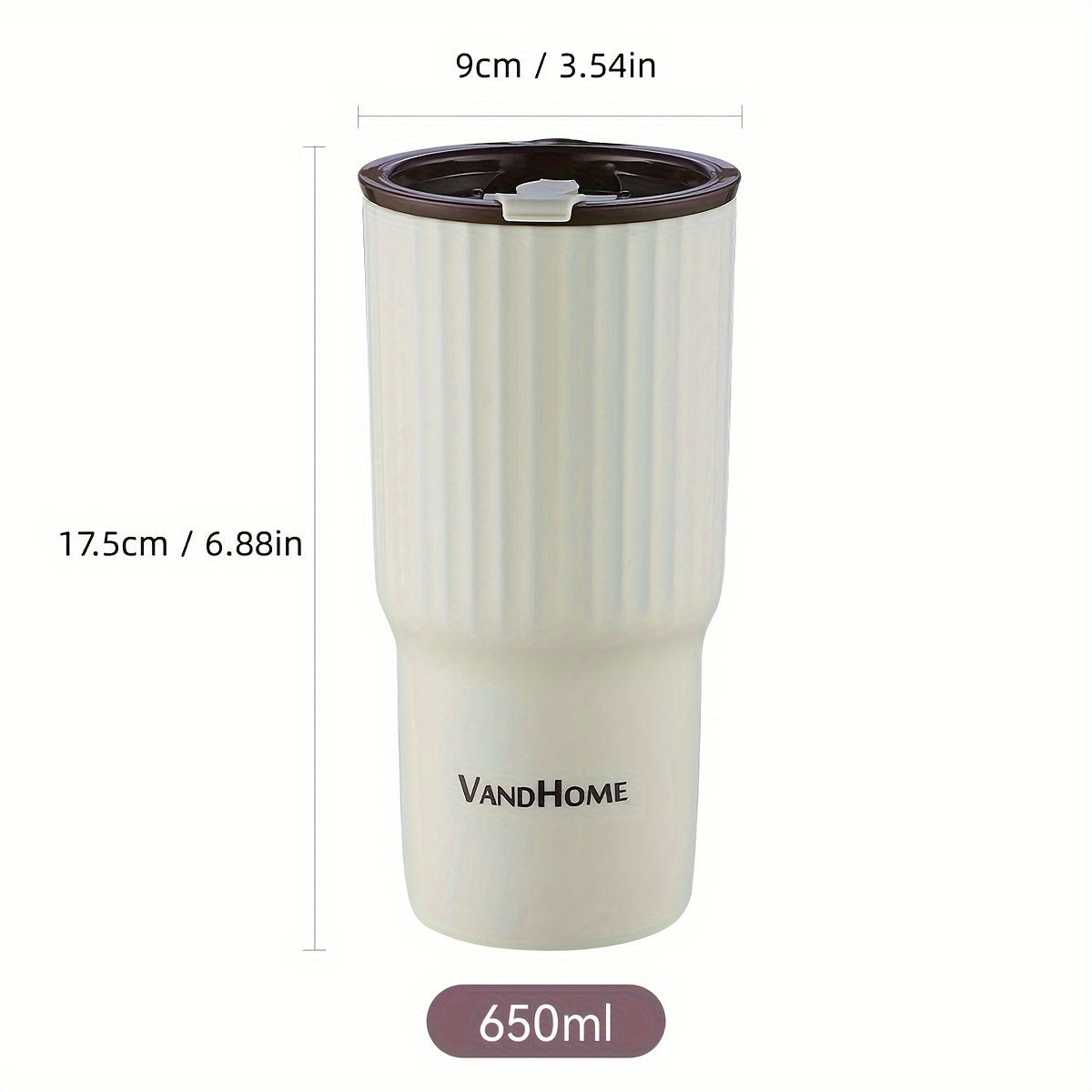 650ml Cute Bear Design Plastic Water Bottle, Leak-proof and Portable coffee cup, ideal for both youngsters and adults on the go.