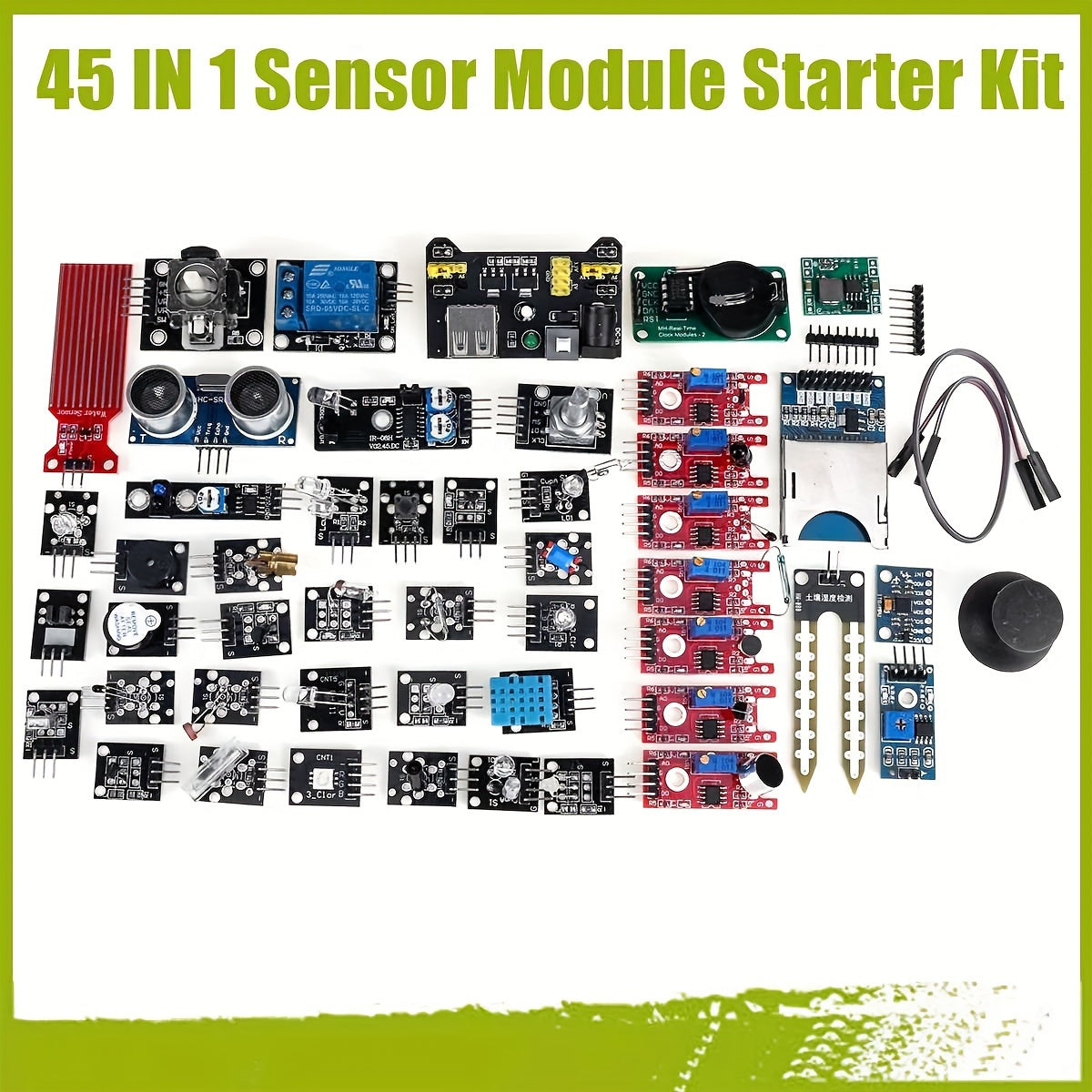 37 types of sensor kits, 45-in-1 sensor module, STM32 learning kit