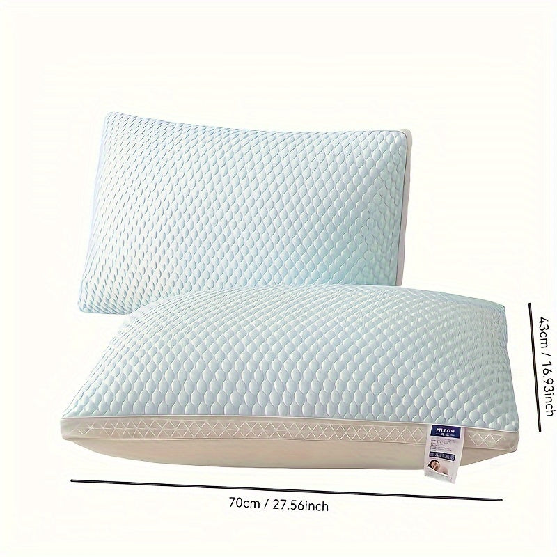 2 Cooling Tofu Pillows for comfortable sleep at home, in bedroom or hotel - Ideal gift for holidays