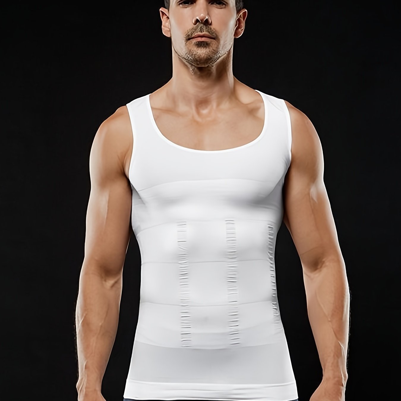 Men's slimming vest, compression tank top