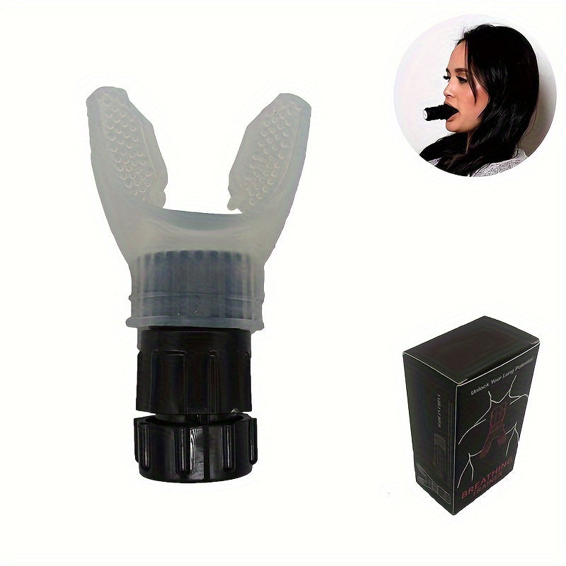 Adjustable Resistance Breathing Exerciser for Aerobic Fitness Training.