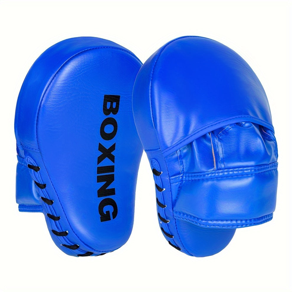 Boxing hand target for kickboxing and Muay Thai training.