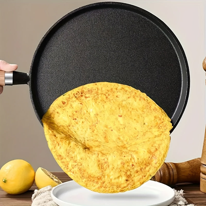 Top-Selling One Piece Premium 19.99cm Cast Iron Skillet - Non-Stick & Simple to Clean, Great for Delicious Omelets with Vegetables & Shrimp - Safe for Dishwasher, Excellent for BBQs & Outdoor Cooking, Convenient Grilling Accessory|Compact & Easy-Cleaning