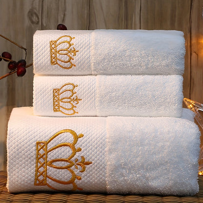 - Luxurious hotel spa towel set in pure white, thickened material
- Absorbent towels for adults, men, and women
- Available in sizes 34*74cm and 70*140cm