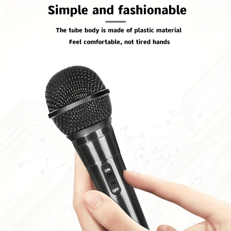 Wired Dynamic Microphone for Singing and Conference Use