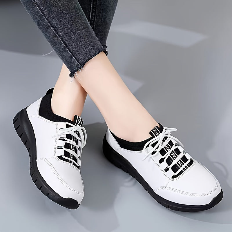 Women's Anti-Slip Work Shoes with Soft Sole for Comfortable Walking, Casual Style.