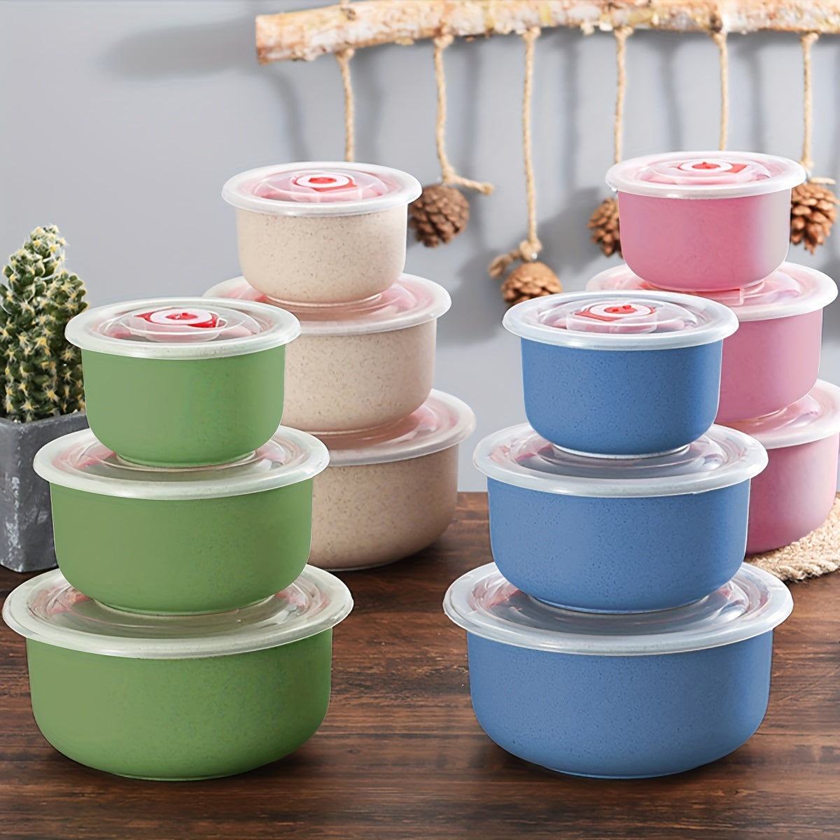 3 Airtight Food Storage Containers in Various Sizes, Perfect for Keeping Food Fresh - Essential for Summer, Lunches, Outdoors, and College Dorms.