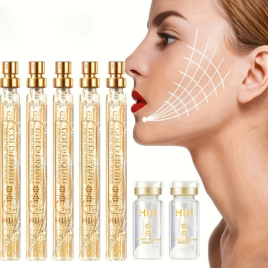 Collagen Skin Lifting Set with Protein Thread Infused Serum for Moisturizing, Firming, and Youthful Skin