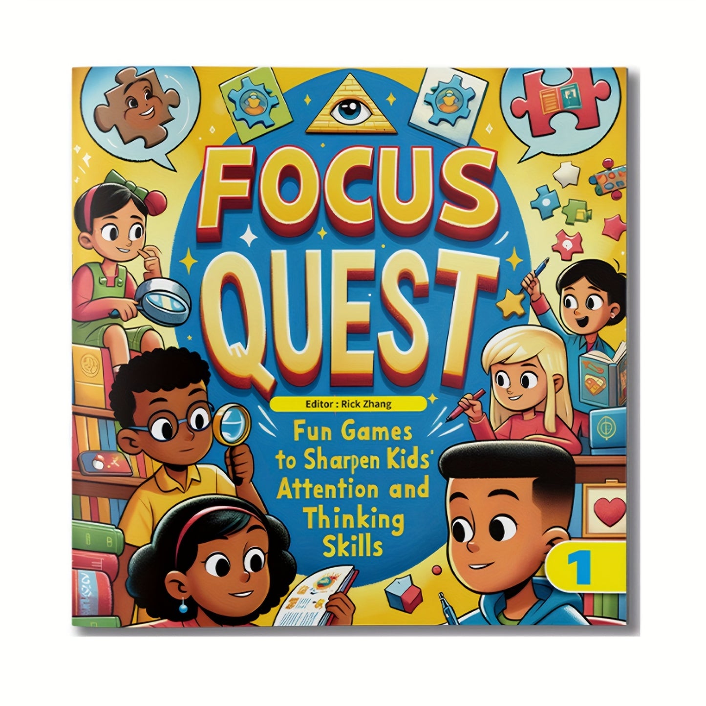 Boost your child's focus and cognitive skills with this fun and educational chapter book.