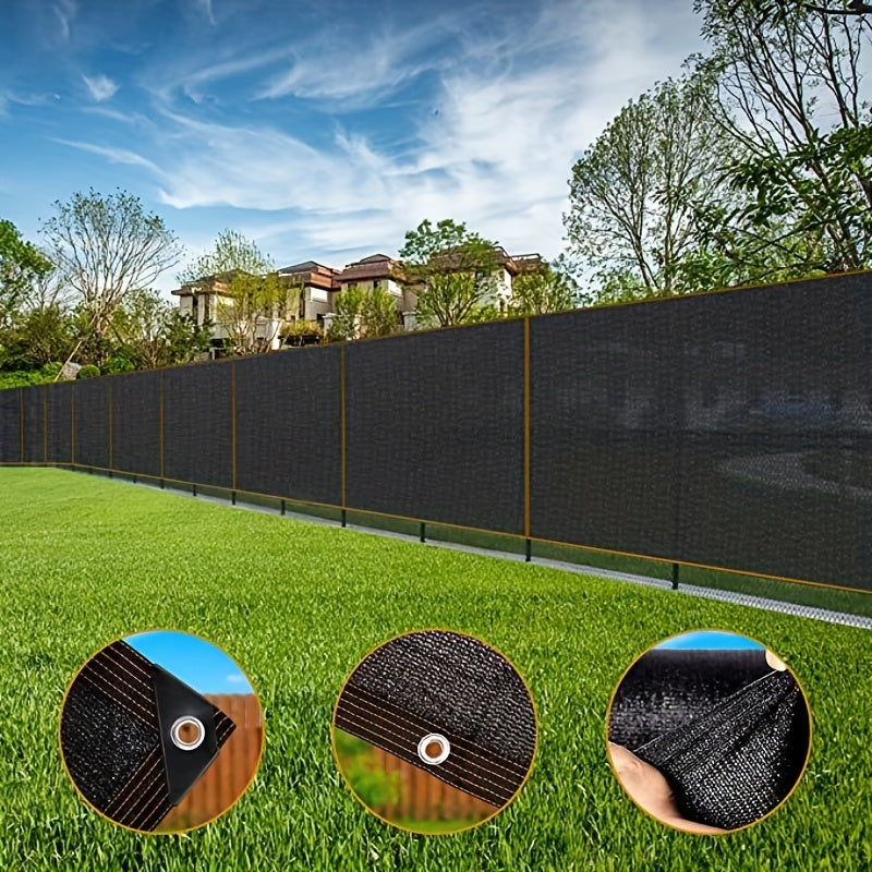 1pc Breathable Mesh Shade Cloth with Grommets for Outdoor Sun Protection in a variety of sizes for garden, balcony, yard, garage, swimming pool, animal houses.