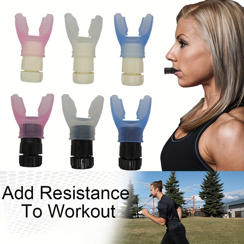 Adjustable Resistance Breathing Exerciser for Aerobic Fitness Training.