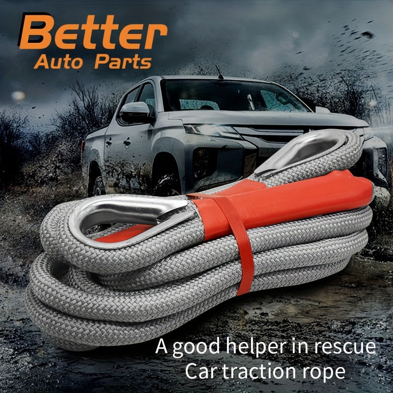 Off-road and SUV Special Traction Rope, 18143.69KG/18T, Car Rescue Hook.